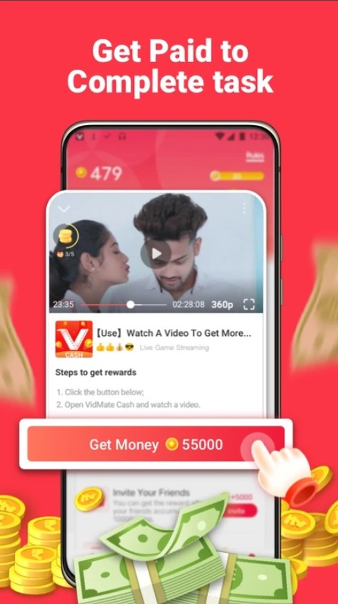 vidmate cash